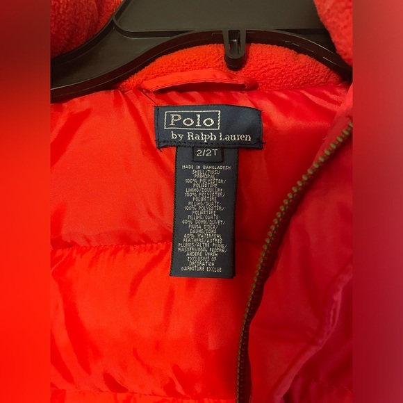 Polo Ralph Lauren down winter jacket boys size 2T - Picture 4 of 5